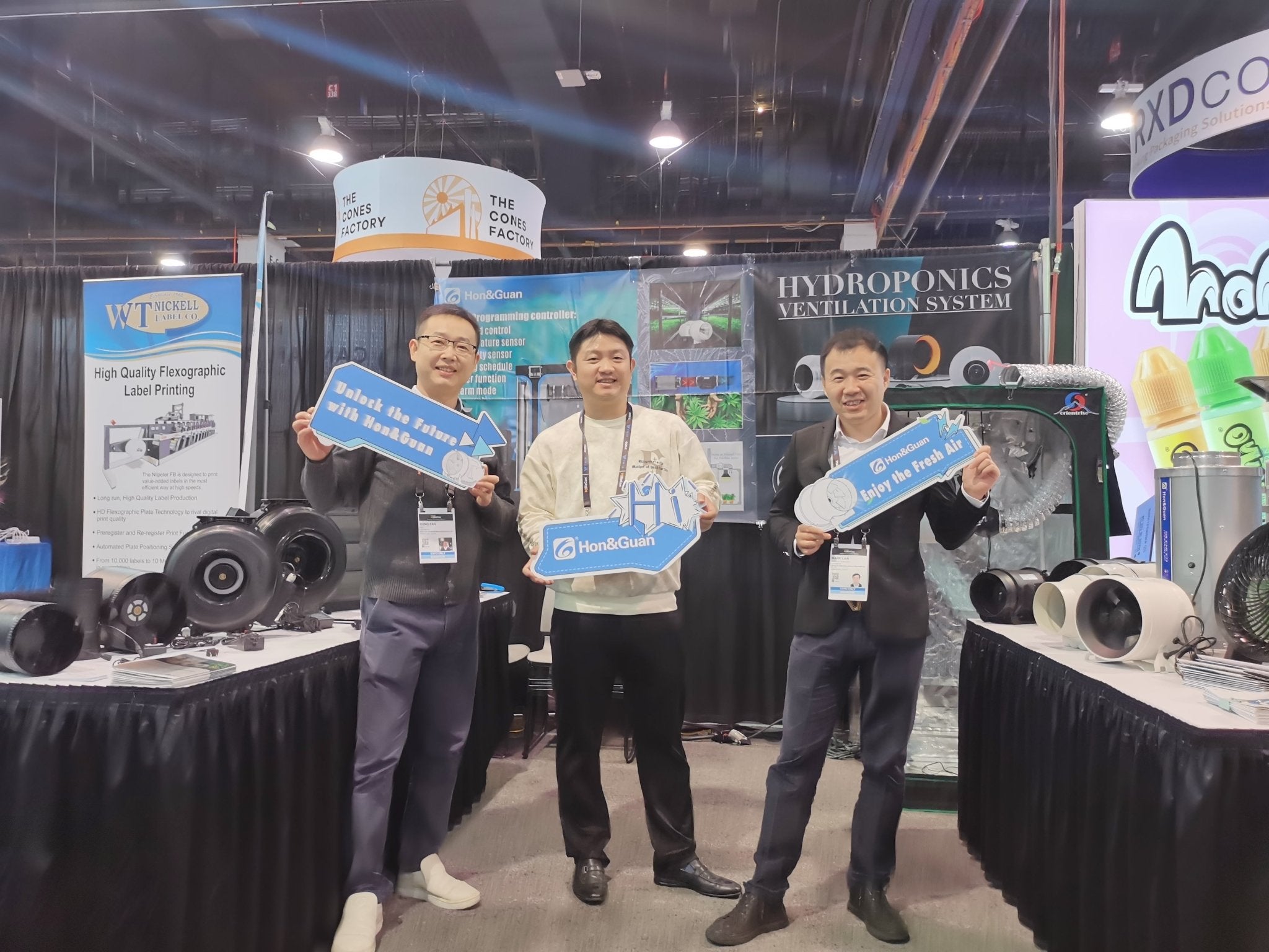Hon&Guan Showcases Ventilation Technological Innovations at 2023 MJbizcon - Hon&Guan