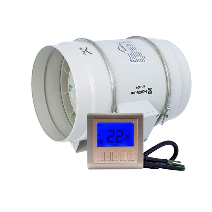 How Does an Inline Duct Fan Work: Honguan